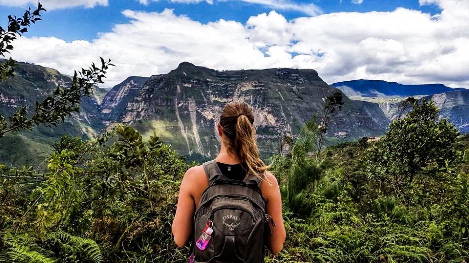 backpacking through South america