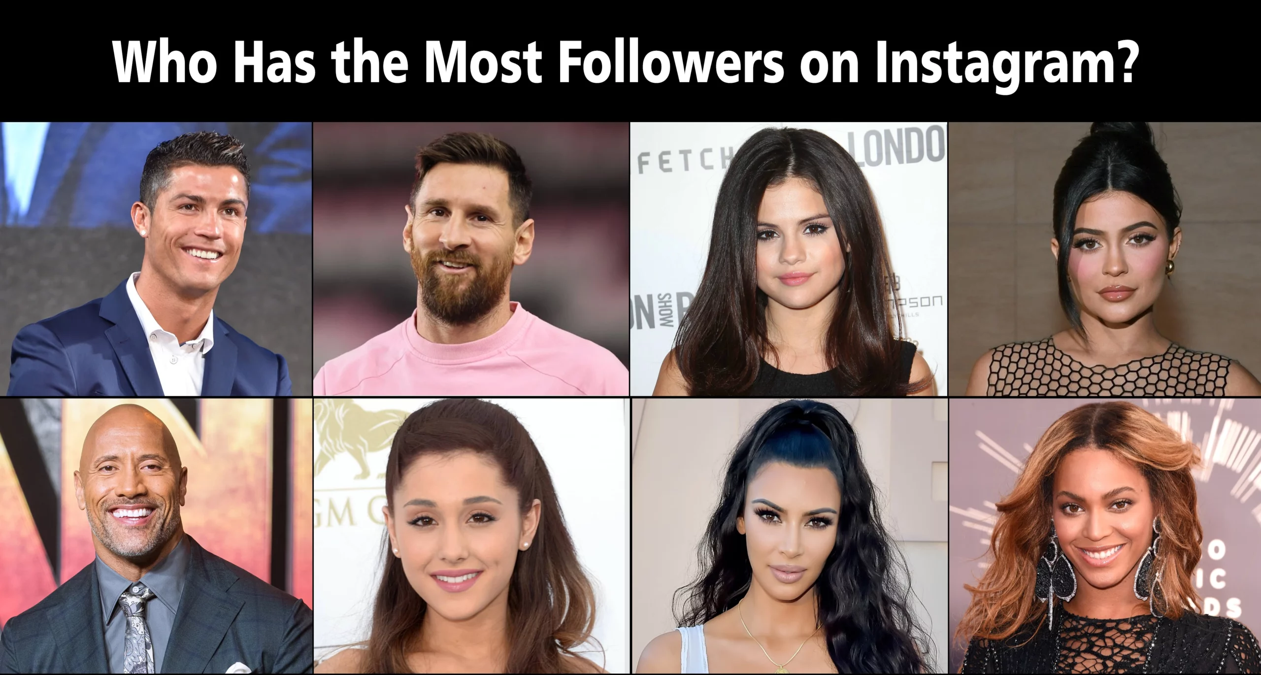 most followed celebrities on Instagram